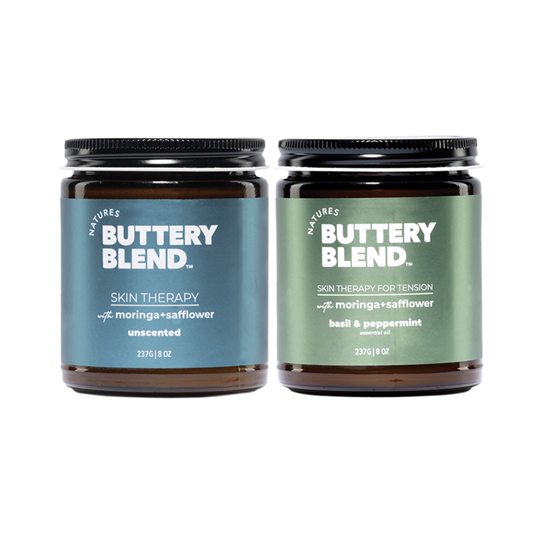 The Blend Duo – Unscented & Tension Relief